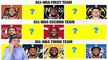 My 2022 ALL NBA TEAM Predictions