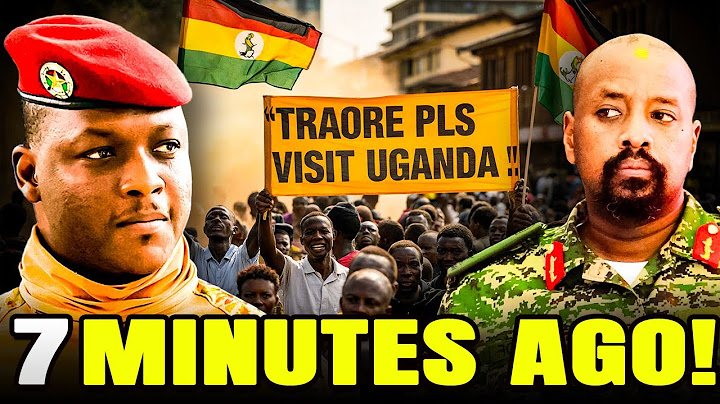 Ugandan Army Chief Backs Ibrahim Traoré — Is a Coup Brewing In Uganda?