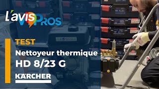 Nettoyeur haute pression thermique déballage test avantages