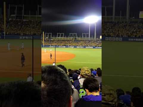 今年最初の阪神タイガースの応援団！凄い怖い。