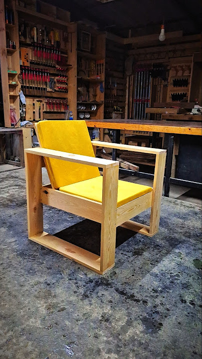 ฝึกทำเก้าอี้ #diy #woodidea #woodworking #wood #ไม้พาเลท #งานไม้