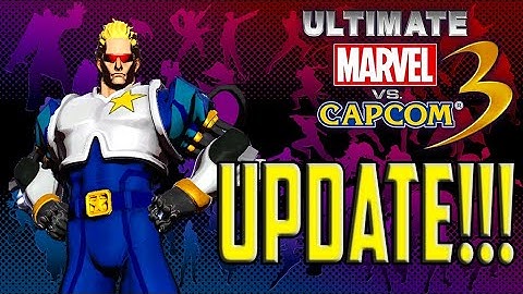 Ultimate Marvel vs Capcom 3 Mods: Captain Commando UPDATE!!