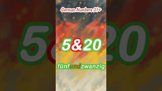 German Numbers are BACKWARDS?! 🇩🇪 (21+ Explained) #learngerman #languagelearning