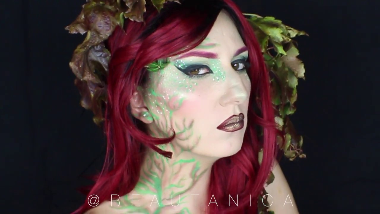 Poison Ivy Makeup Speed Tutorial YouTube