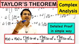 Taylor Series | Taylor Theorem (Complex Analysis)
