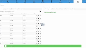 User Permissions in TdF Web - Cassandra Hazelbush