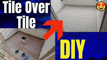 TILE Over TILE How to Place (New) Tiles Over (Old) Tiles TUTORIAL