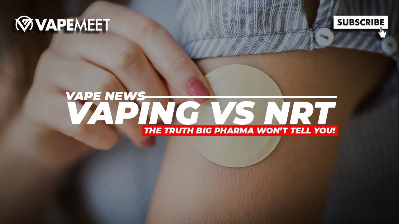 Vape News: Study Proves Vaping is 2x MORE Effective than Patches/Gum!