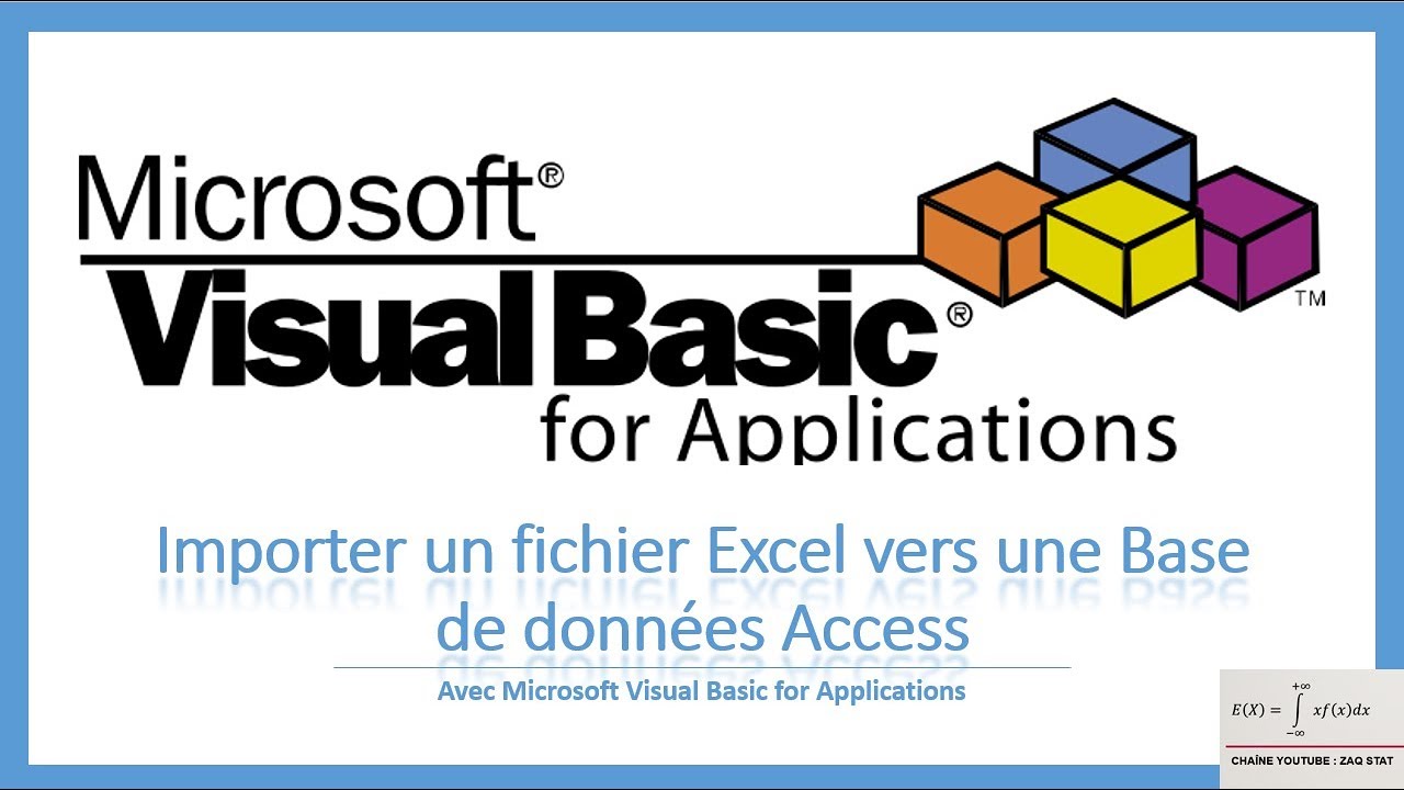 Partie 4 5 Vba E Importer Un Fichier De Donnees Excel Vers