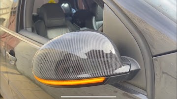 Fitting MK5 Golf GTI Carbon Mirror Covers & Sequential Indicators