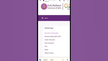 DOWNLOAD ✅ DU SYLLABUS OF ANY COURSE 🔥 #cuet #du #delhiuniversity
