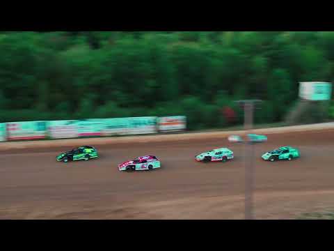 Eagle Valley Speedway 9-8-2023: B-Mod Heat#2, Drone footage