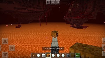 What if you spawn SNOW GOLEM in Nether ⛄?????