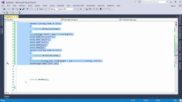 Generics in c#.net visual studio 2013