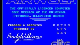 Airwolf Review for the Acorn BBC Micro by John Gage