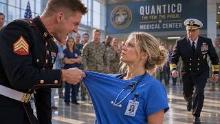 Marine Humiliated the Nurse at Quantico — Then His Commandant Saw Her and Saluted