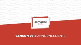 Gen Con 2018 Announcements