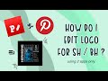 HOW TO EDIT LOGO FOR SH / BH (rpw) | using 2 apps only & edit with me!