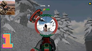 Sniper Attack 3D Shooting War - Gameplay Walkthrough Part 1 (iOS Android) screenshot 2