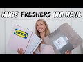 HUGE FIRST YEAR UNI HAUL 2020 | everything you actually need for uni halls