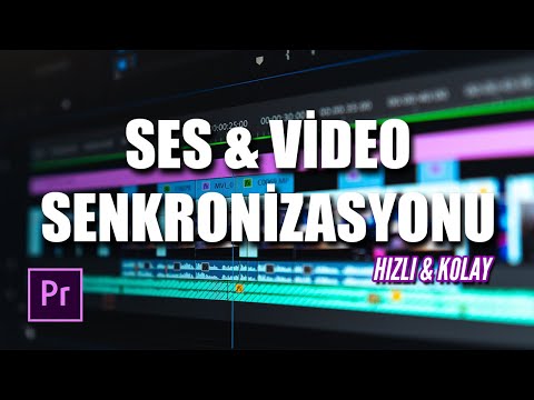 Ses ve Video Senkronizasyonu Nasıl Yapılır? (Adobe Premiere Pro)