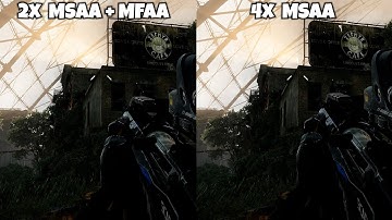 Nvidia Control Panel Multi Frame Sampled AA On or Off | MFAA VS MSAA Benchmark Comparison