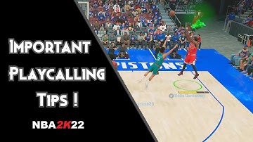 2 Important Tips For Using Plays ! | NBA 2K22 Offense Tutorial