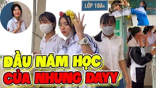 [ Vlog] Đầu năm học của Nhung Dayy như nào 😮bạn mới , lớp mới , trường mới ???