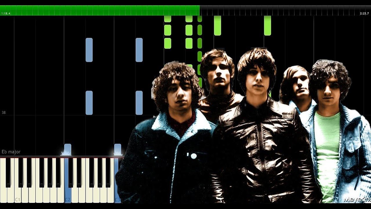 Barely Legal The Strokes Piano Tutorial Sheet Music 