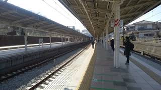 東京メトロ 7000系 7104F 入間市駅到着 2021.03.04