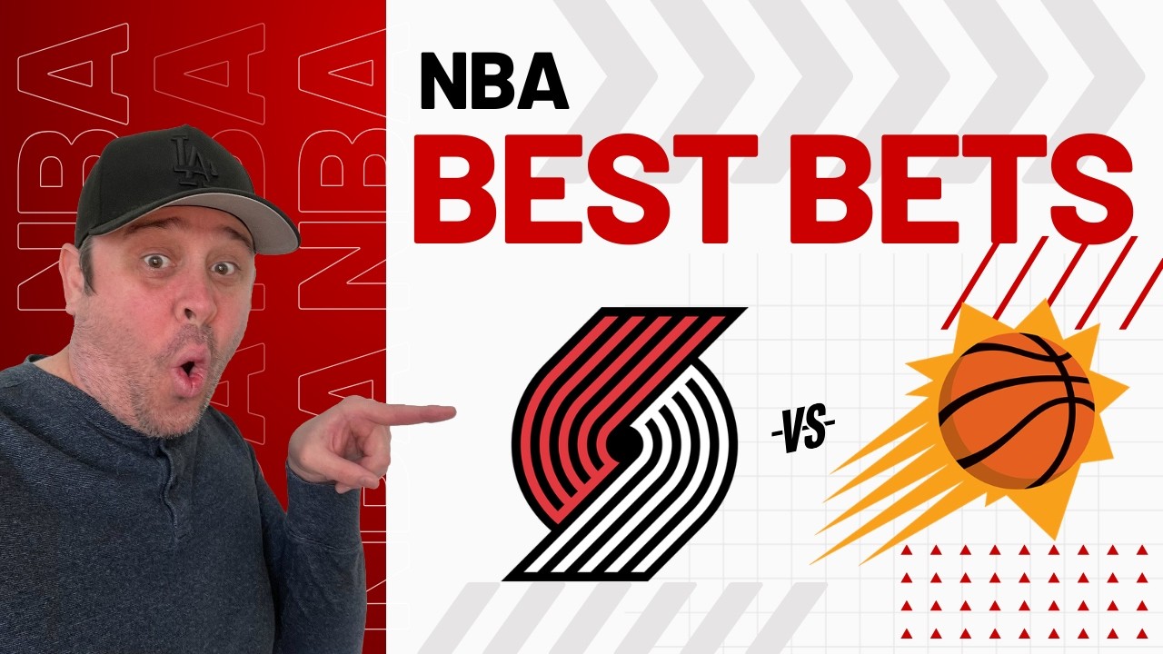 NBA Playoffs: Wes's Blazers vs Suns Best Bets  | Best NBA Picks April 14, 2026