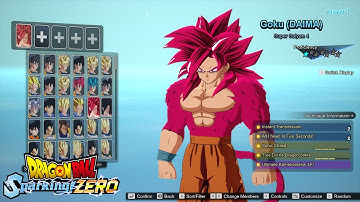 Goku (Daima): Super Saiyan 4 | Dragon Ball: Sparking! ZERO Mod Showcase