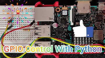 How to control GPIO on Tinker Board/Raspberry PI with Python script