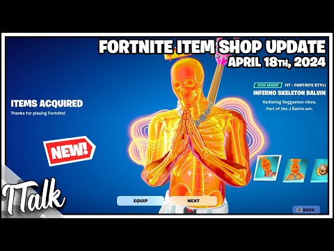 *NEW* LOTS OF STUFF! Fortnite Item Shop [April 18th, 2024] (Fortnite Chapter 5)