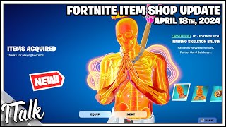 *NEW* LOTS OF STUFF! Fortnite Item Shop [April 18th, 2024] (Fortnite Chapter 5)