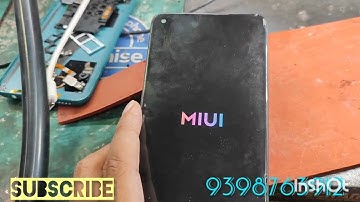 hang logo Redmi note 9 bad health Merlin Emmc change without CPU change