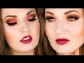 RED CHERRY CHRISTMAS MAKEUP TUTORIAL