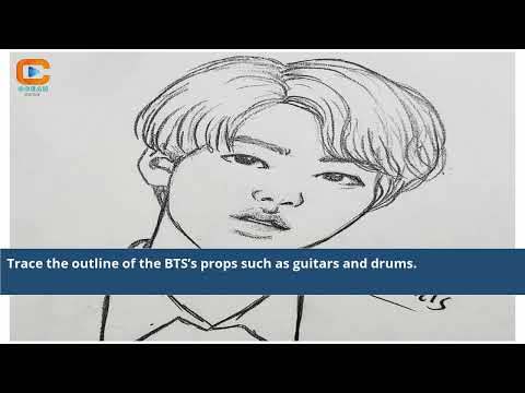 How To Draw The Bts