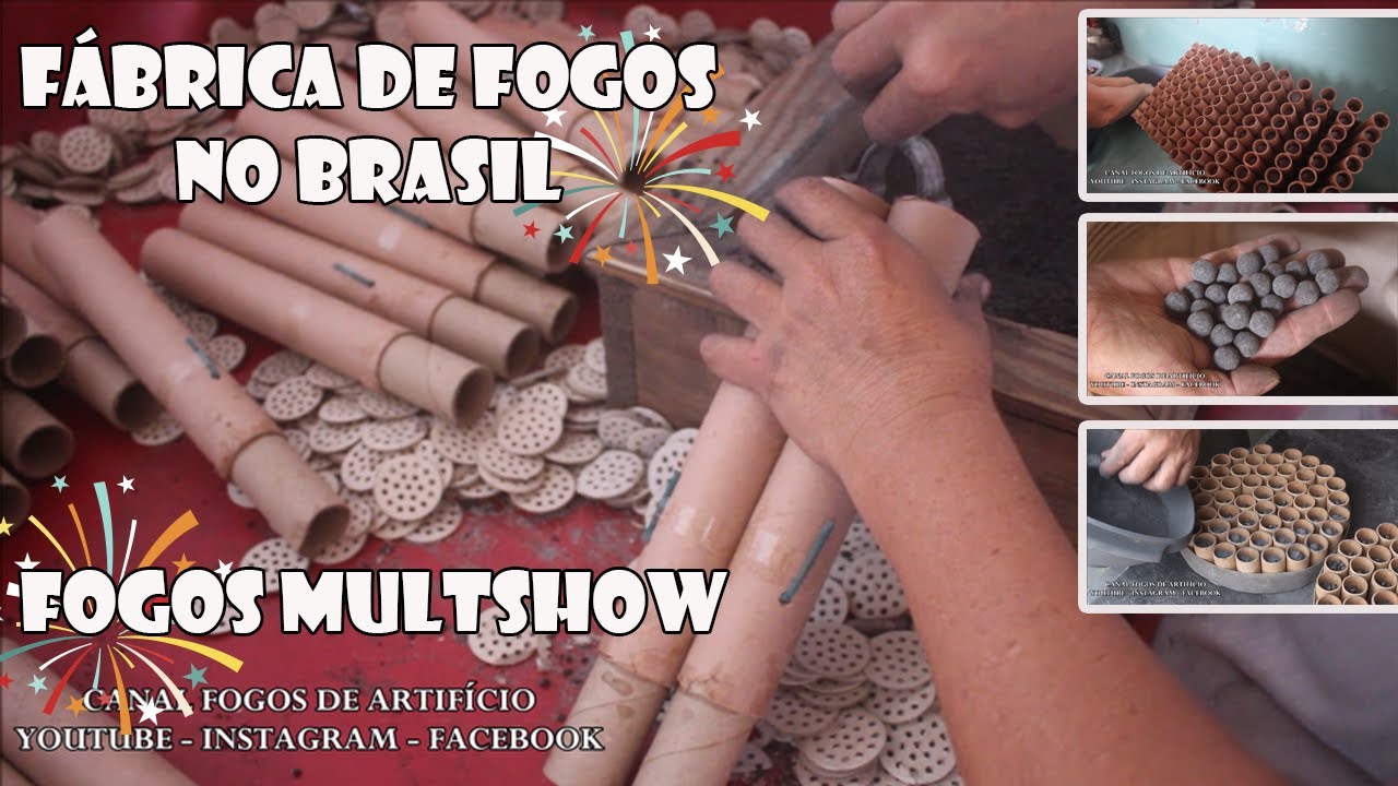 FUI NA FOGOS MULTSHOW E GRAVEI TUDO! VEJA COMO É UMA FÁBRICA DE FOGOS DE ARTIFÍCIO NO BRASIL!