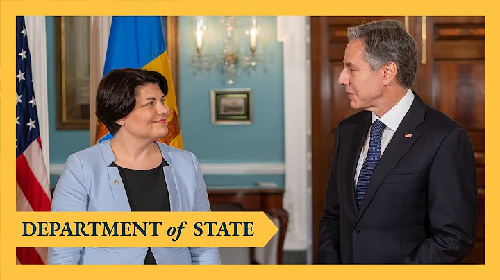 Secretary Blinken meets with Moldovan Prime Minist...