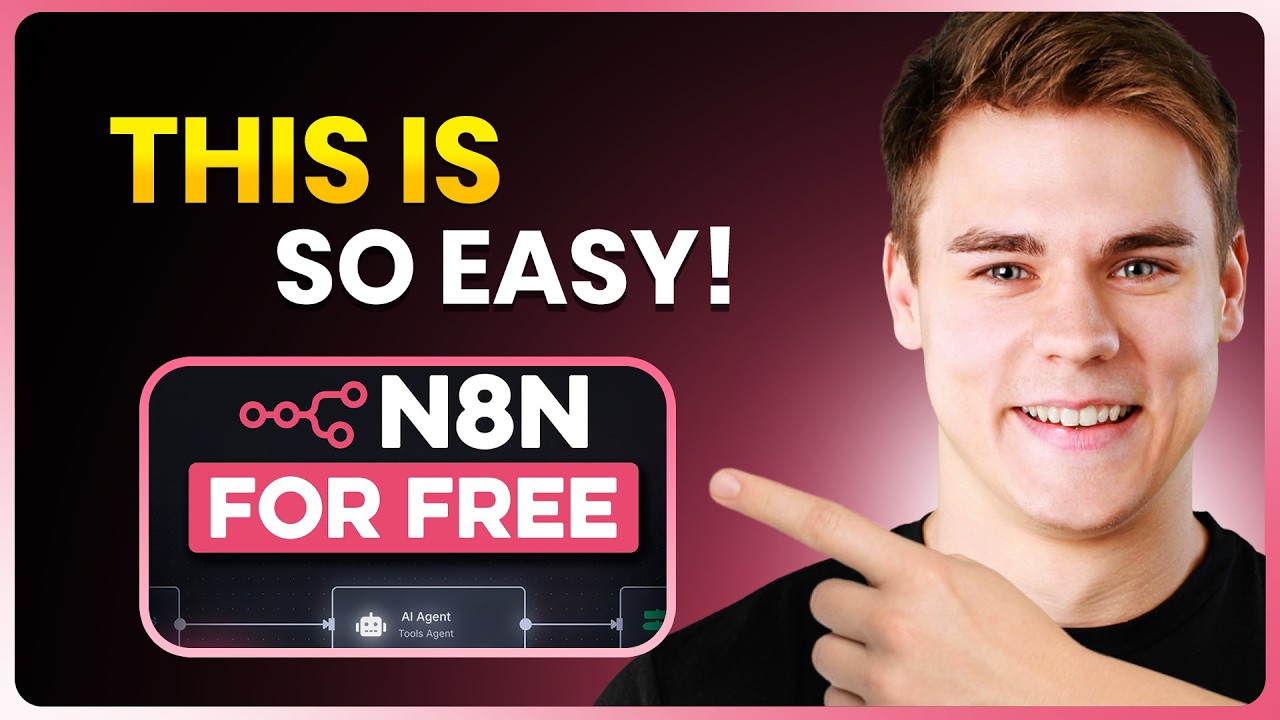 How to use N8N For Free - This Is SO Easy! - YouTube