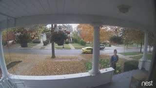 Information Viral Fron Porch Theft Video Leads to Arrest News