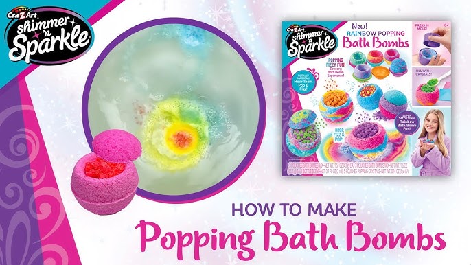 Cra-Z-Art Be Inspired Spa Creations Bath Bomb Maker, Multicolor Kit fo –  StockCalifornia