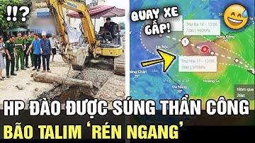 HẢI PHÒNG vừa đào được SÚNG THẦN CÔNG, thì bão TALIM quay xe đổi hướng lên TRUNG QUỐC | TÁM TV