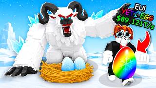 FIRST TIME PLAYING STEAL AN EGG WITH INFINITE ROBUX ENABLED IN ROBLOX 🤑