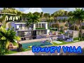 THE SIMS 4 | STOP MOTION | LUXURY VILLA with DREAM HOME DECORATOR [NOCC]