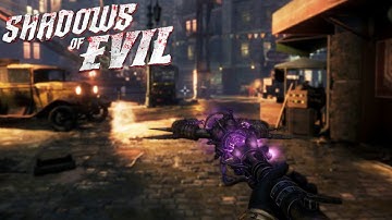 ORIGINS STAFFS on SHADOWS OF EVIL!!! (Black Ops 3 Custom Zombies)