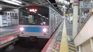 阪和線205系快速天王寺行（和歌山→天王寺）車窓