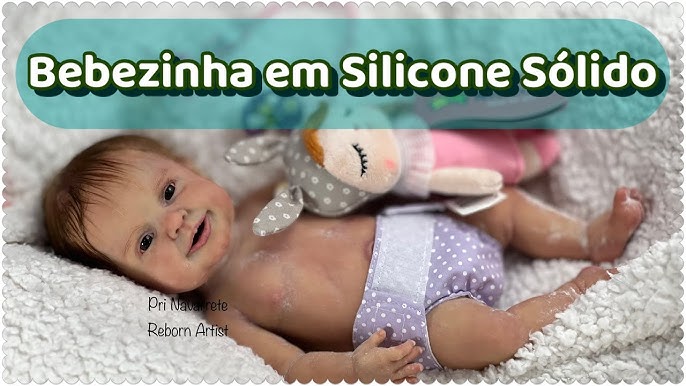 Bebezinha Silicone Sólido - MIMO'S REBORN