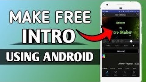 [HINDI] How to make 3d intro on android (kinemaster)